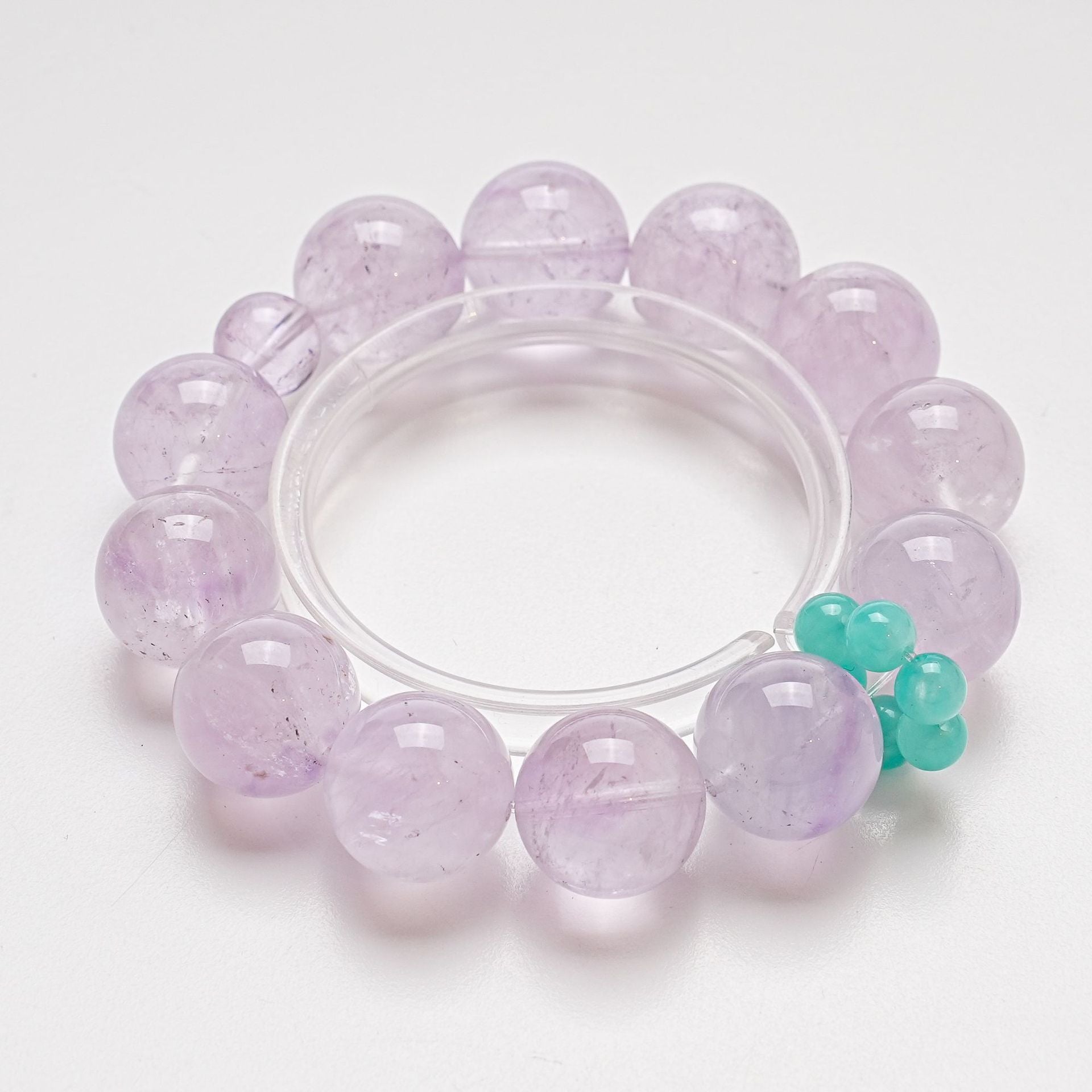 Natural Lavender Crystal Bracelet Women's Tianhe Stone Fashion Light Luxury Bracelet