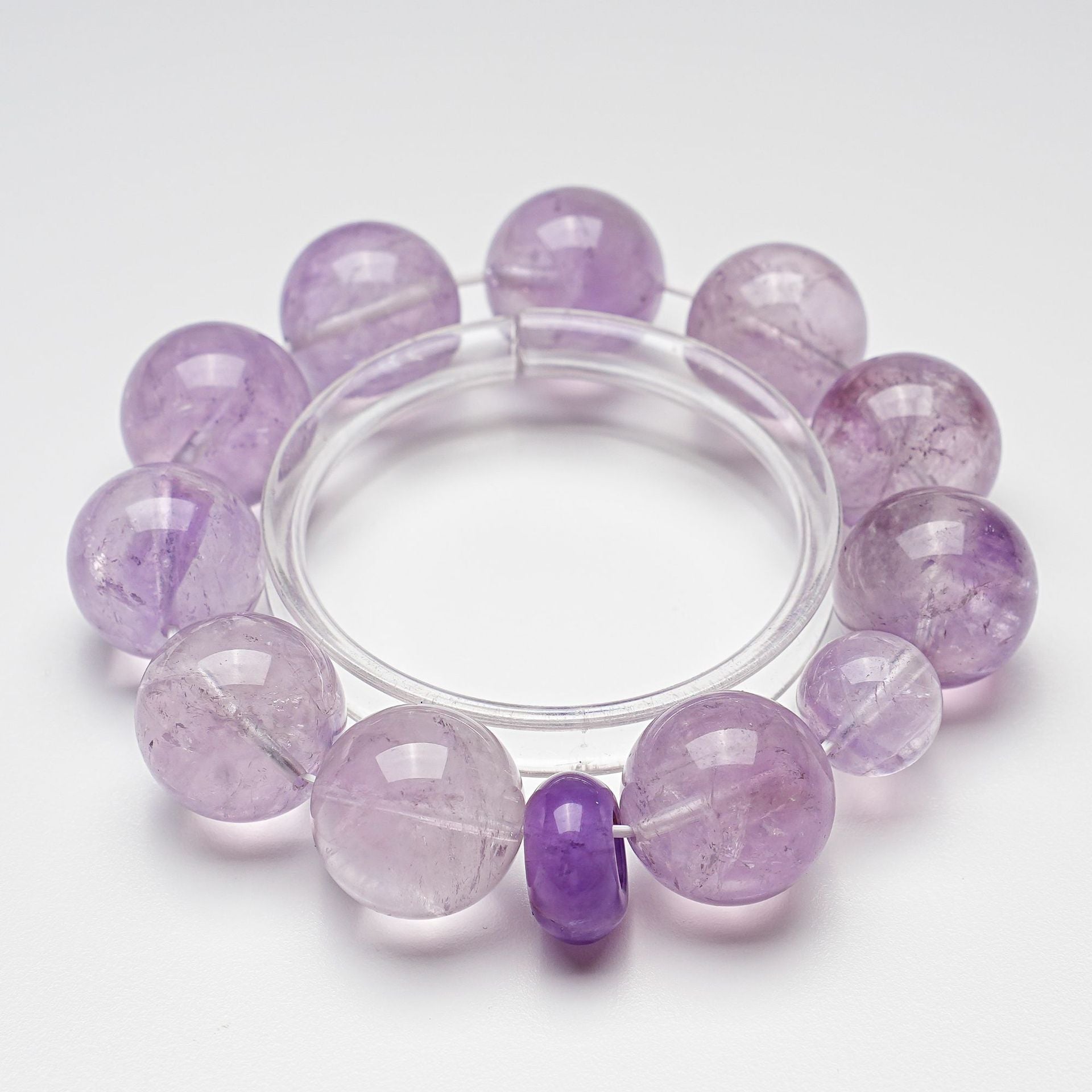 Natural Lavender Crystal Bracelet Women's Fashion Light Luxury High-end Bracelet