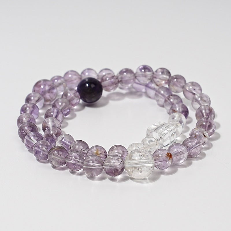 High Quality Natural Bolivia Hand String Female Model Uruguay White Crystal fashion Bracelet