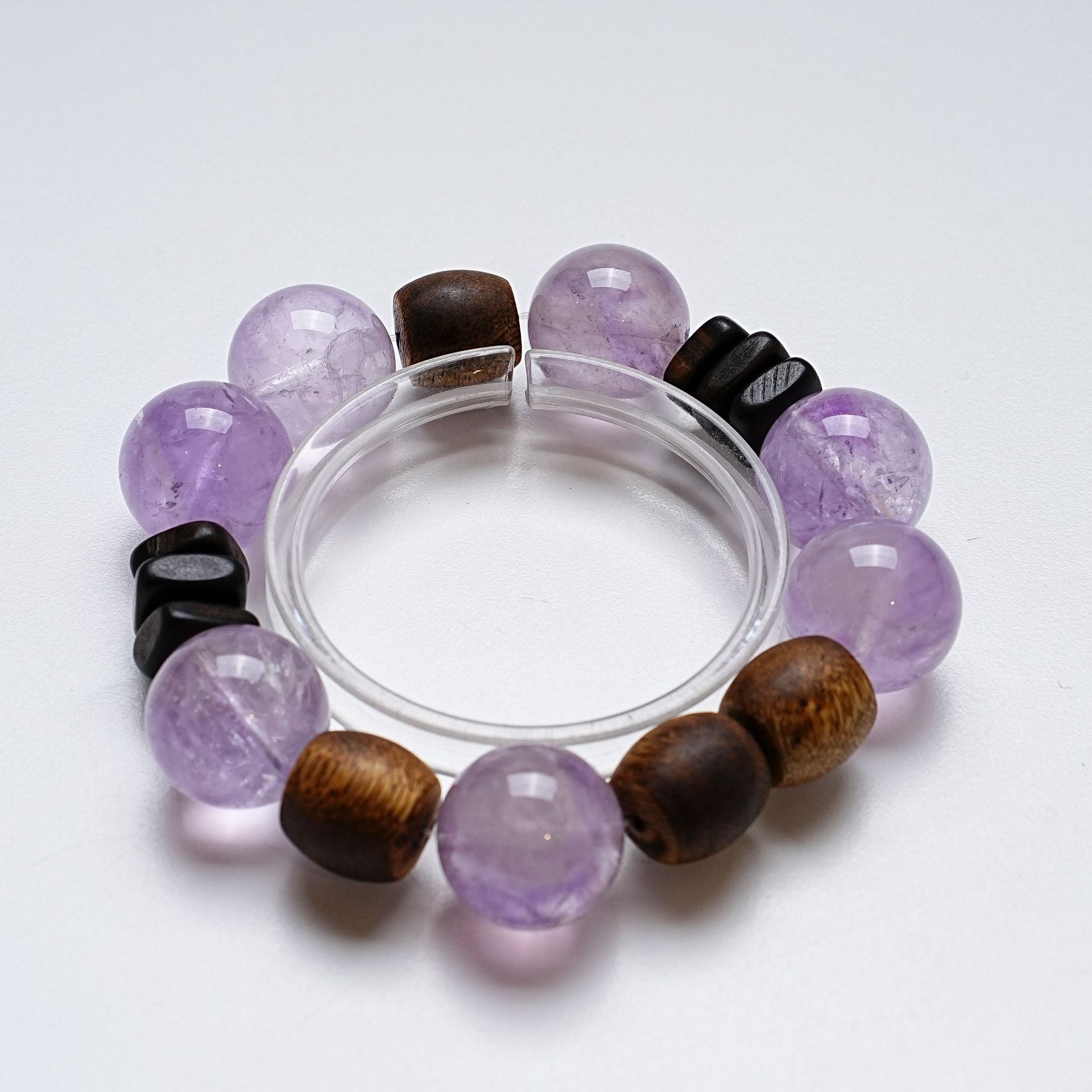 Natural Lavender Crystal Bracelet for Women Versatile Lavender Bracelet