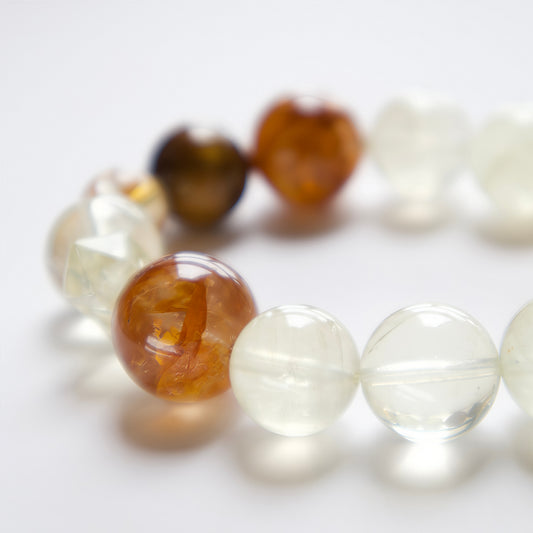Tiger’s Eye & Citrine Bracelet — Confidence & Abundance