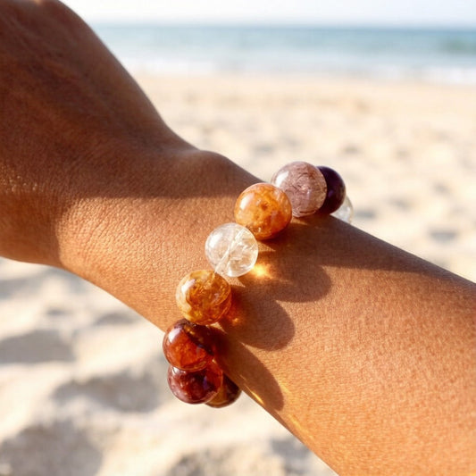 Tiger’s Eye & Citrine Bracelet – Natural Crystal Jewelry for Confidence and Abundance