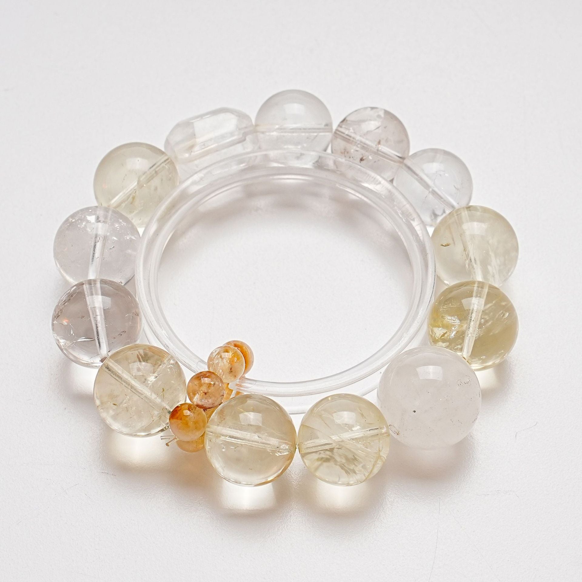 Natural Crystal White Crystal Bracelet Women's Shijia Fashion High-end Bracelet