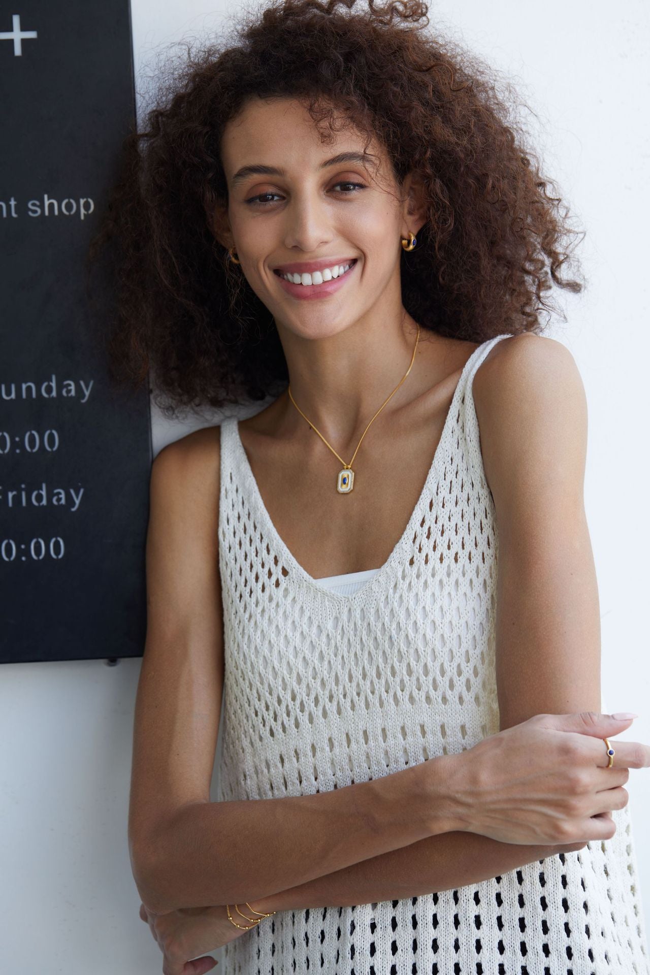 Whole Body925Silver Double-Sided Necklace Natural Lapis Lazuli Light Luxury Resin Craft Fashion Layered Wear ins Wind Clavicle Chain