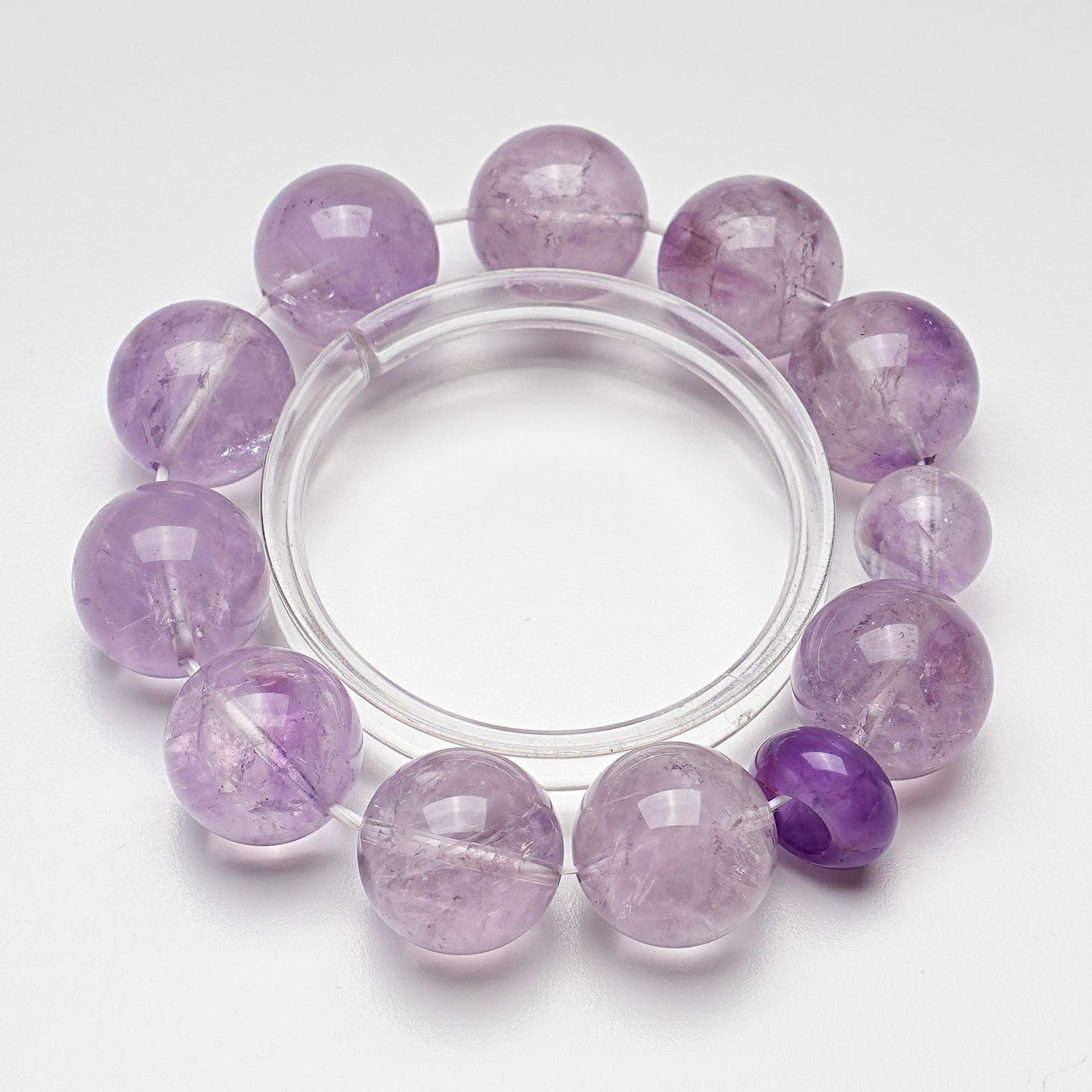 Natural Lavender Crystal Bracelet Women's Fashion Light Luxury High-end Bracelet