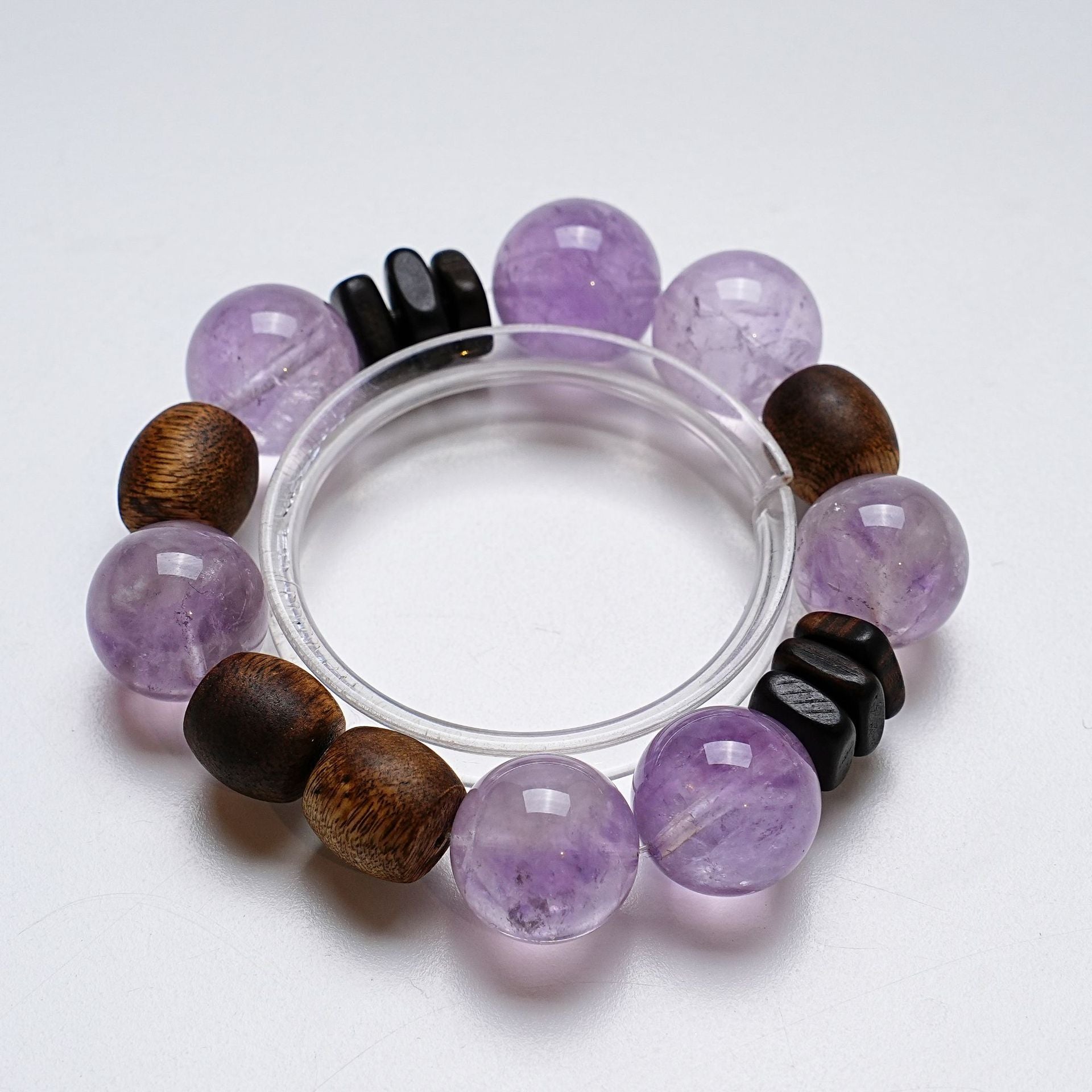 Natural Lavender Crystal Bracelet for Women Versatile Lavender Bracelet