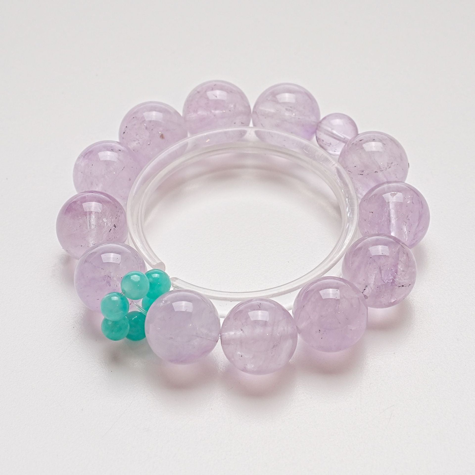 Natural Lavender Crystal Bracelet Women's Tianhe Stone Fashion Light Luxury Bracelet