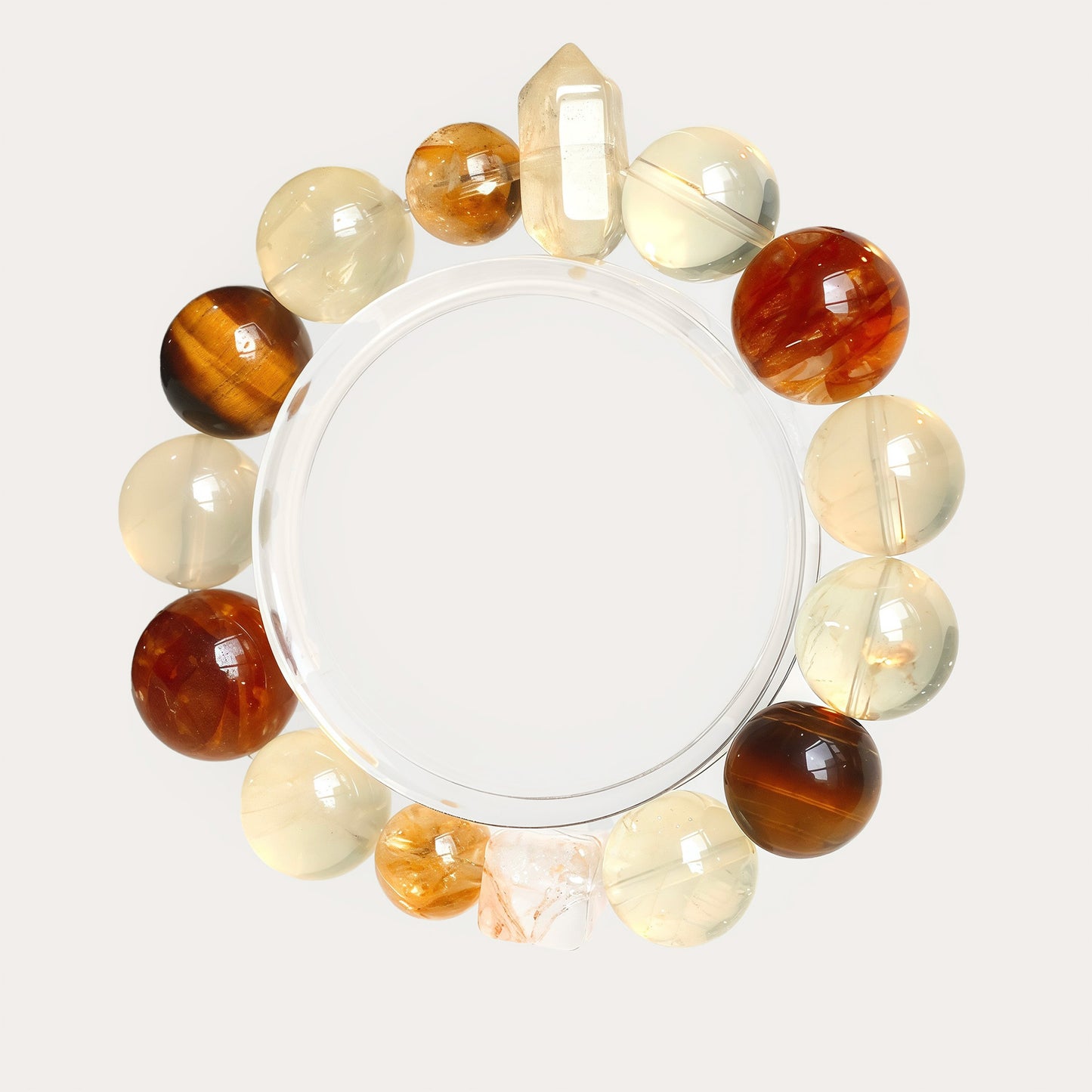 Tiger’s Eye & Citrine Bracelet – Natural Crystal Jewelry for Confidence and Abundance