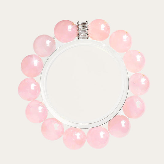 Rose Quartz Bracelet – Natural Crystal Jewelry for Love and Self-Care