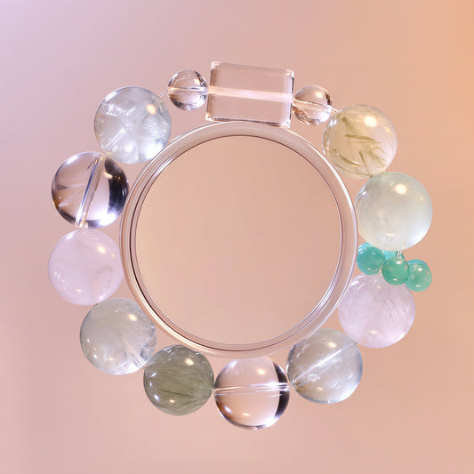 Amazonite Bracelet, Green Phantom Bracelet, Healing Crystal, Calm Crystal Bracelet, Energy Bracelet, Chakra Healing, Emotional Healing Jewelry, Spiritual Bracelet, Green Crystal Bracelet, Natural Gemstone Jewelry