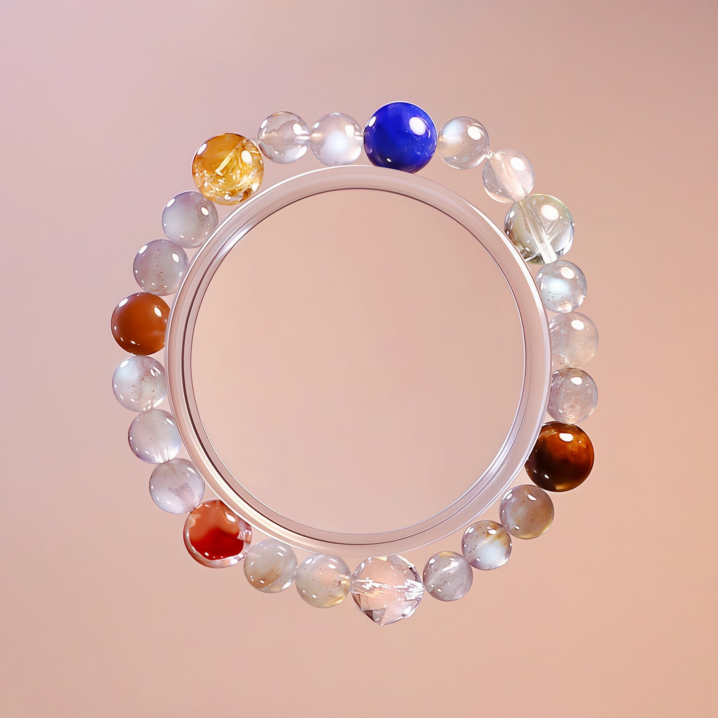 Multi-Stone Chakra Bracelet – Natural Crystal Jewelry for Energy and Emotional Strength