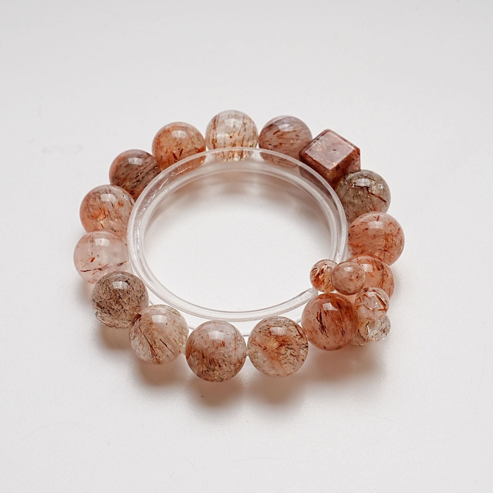 Natural Black Gold Super Seven Crystal Bracelet for Women Versatile Black Gold Super Seven Bracelet